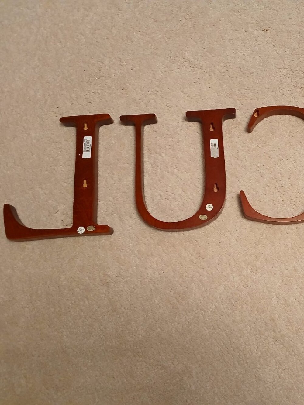 Wall Decor - 8" Letters 'LUCY' - Picture 3 of 5